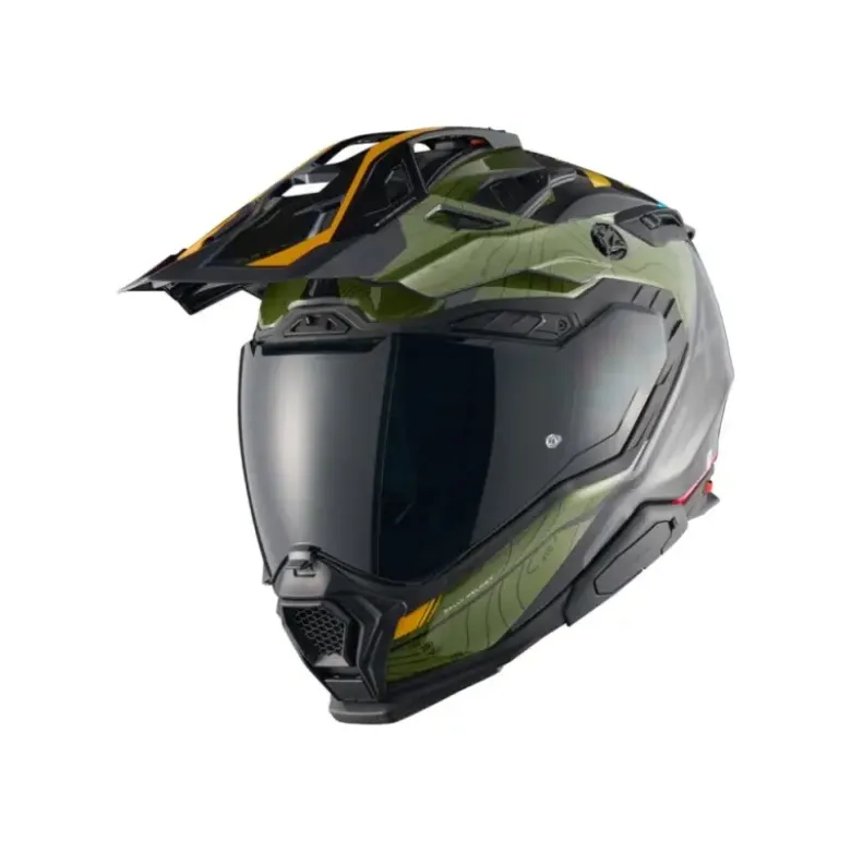 Casco Integrale Touring Nexx X.Wed 3 Furka Verde Giallo