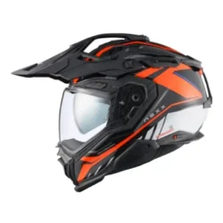 Casco Integrale Touring Nexx X.Wed 3 Gobi Arancione Bianco