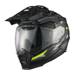 Casco Integrale Touring Nexx X.Wed 3 Trailmania Adventure Grigio Neon Opaco
