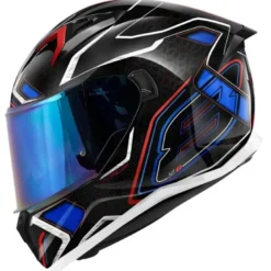 Casco Int 50.8 Mystical Nero Rosso Blu Bianco