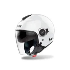 Casco Jet Airoh Helyos Color Bianco Lucido