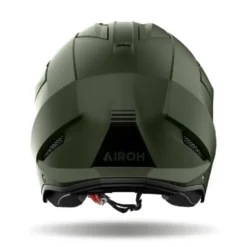 Casco Jet Airoh Kombakt Color Verde Militare Opaco