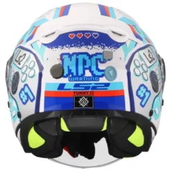 Casco Jet Bambino Ls2 OF622 Funny II Next Level Bianco Lucido