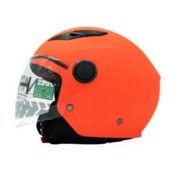 Casco Jet Bambino MPH Play Arancione Fluo Opaco