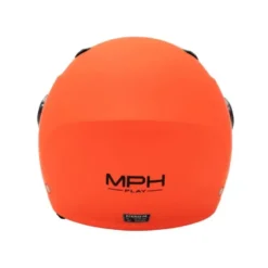 Casco Jet Bambino MPH Play Arancione Fluo Opaco