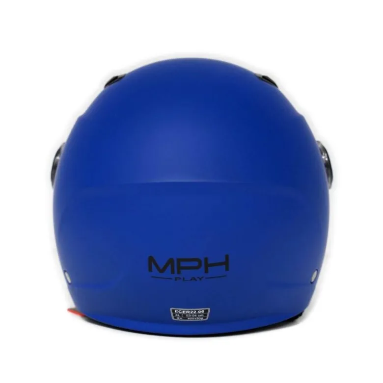 Casco Jet Bambino MPH Play Blu Opaco