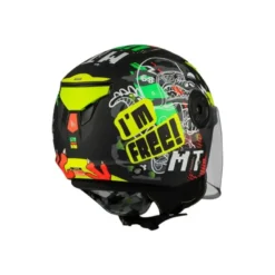 Casco Jet Bambino Mt Helmets Of514 Lite A1 Dino Opaco