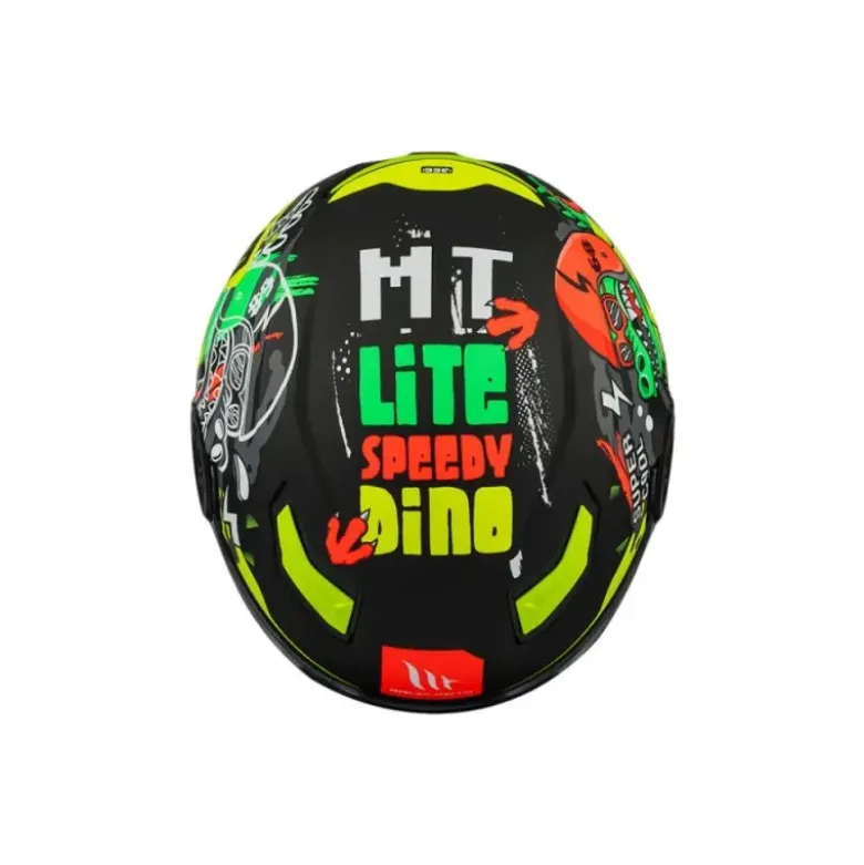 Casco Jet Bambino Mt Helmets Of514 Lite A1 Dino Opaco