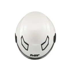 Casco Jet Bambino Mt Helmets Of514 Lite A0 Pure Bianco Lucido