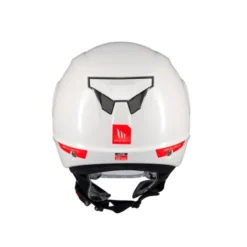 Casco Jet Bambino Mt Helmets Of514 Lite A0 Solid Perla Lucido Bianco