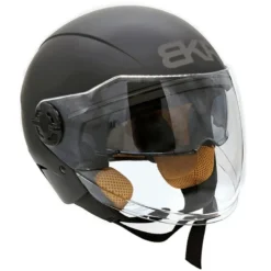 Casco Jet BKR Tre Nero Opaco