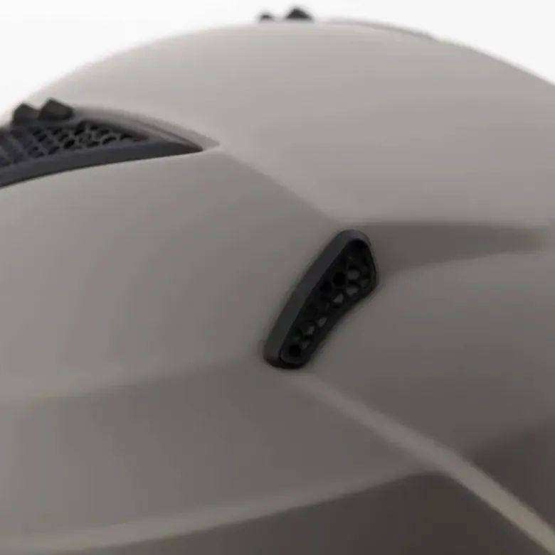 Casco Jet Blauer Bet Monochrome Grigio Opaco