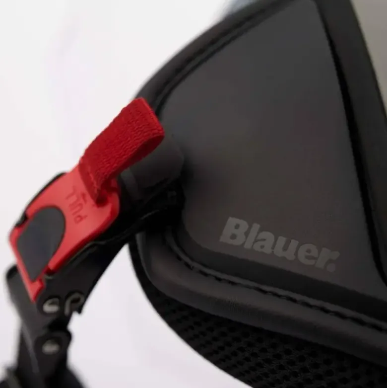 Casco Jet Blauer Bet Monochrome Grigio Opaco