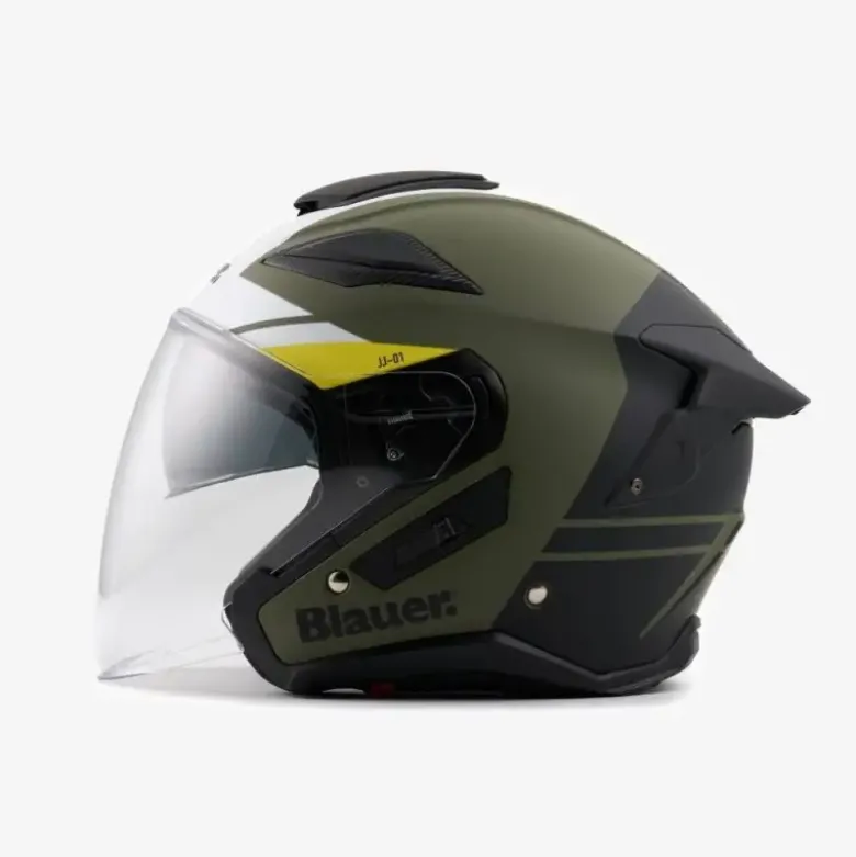 Casco Jet Blauer JJ-01 Verde Opaco
