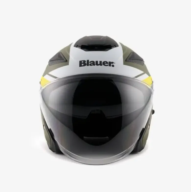 Casco Jet Blauer JJ-01 Verde Opaco