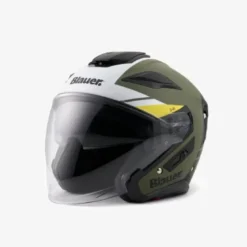 Casco Jet Blauer JJ-01 Verde Opaco