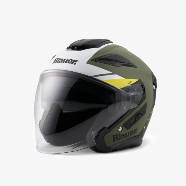Casco Jet Blauer JJ-01 Verde Opaco