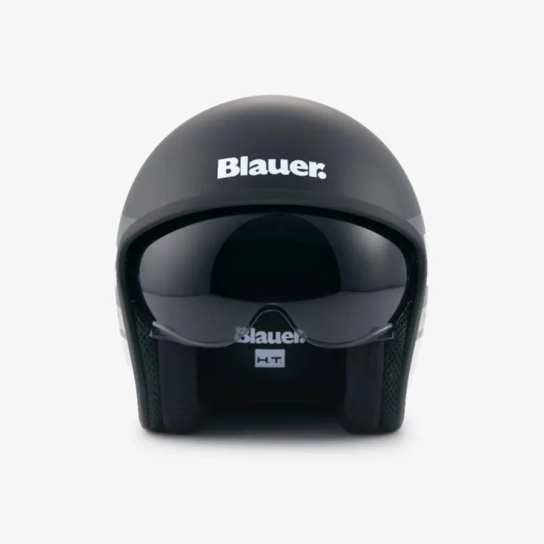 Casco Jet Blauer Pilot 4.0 Nero Bianco Opaco