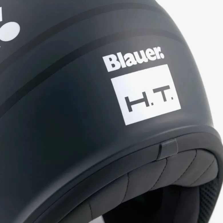 Casco Jet Blauer Pilot 4.0 Titanio Grigio Opaco