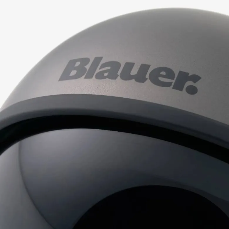 Casco Jet Blauer Pilot 4.0 Titanio Grigio Opaco