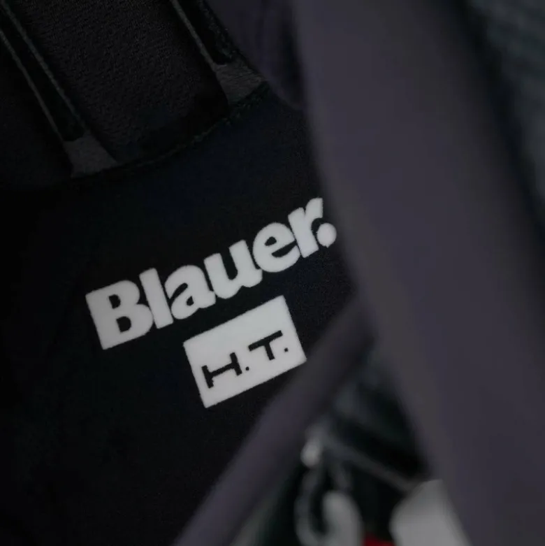 Casco Jet Blauer Pilot 4.0 Verde Grigio Opaco