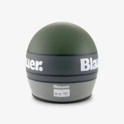 Casco Jet Blauer Pilot 4.0 Verde Grigio Opaco