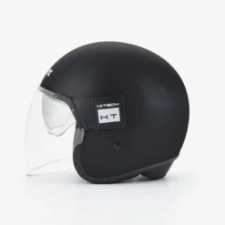 Casco Jet Blauer Pod 06 Monochrome Nero Opaco