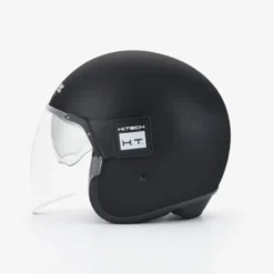 Casco Jet Blauer Pod Monochrome Nero Opaco