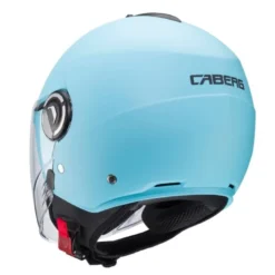 Casco Jet Caberg Riviera V4 X Azzurro Opaco