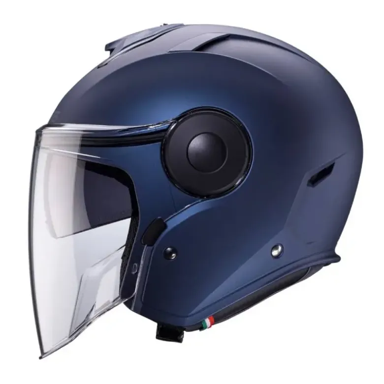 Casco Jet Caberg Soho Blu Jeans Opaco