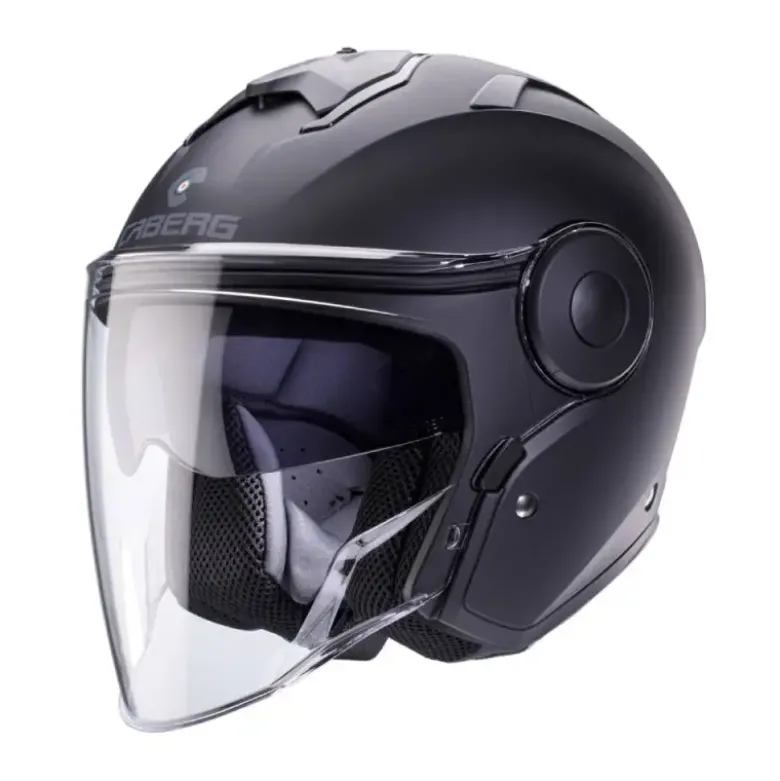 Casco Jet Caberg Soho Nero Opaco