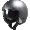 Casco Jet Carbonio Ls2 OF601 Bob II Carbon Opaco