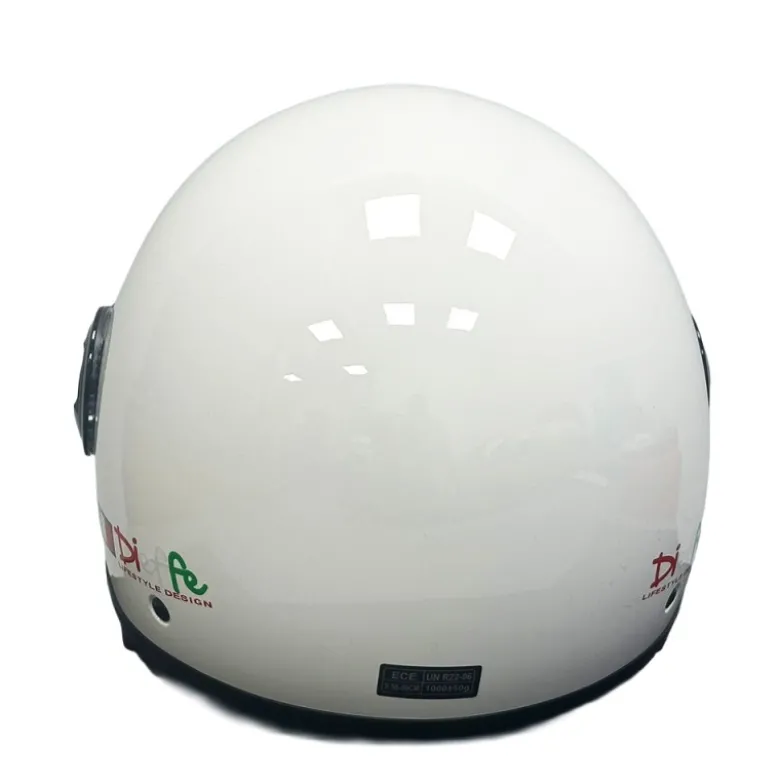 Casco Jet Dieffe DF2003 Bianco Lucido