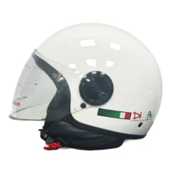 Casco Jet Dieffe DF2003 Bianco Lucido