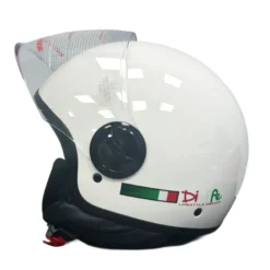 Casco Jet Dieffe DF2003 Bianco Lucido