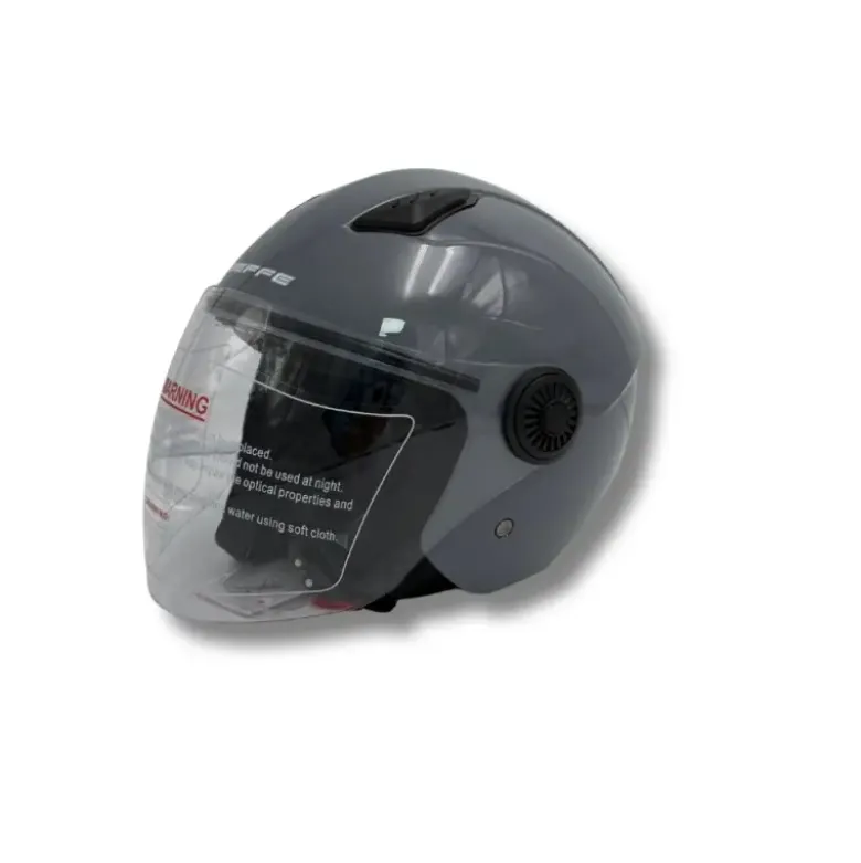 Casco Jet Dieffe DF34 Grigio Nardo