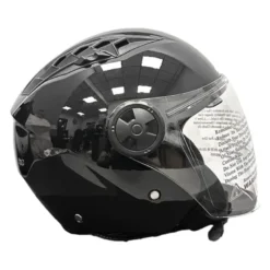 Casco Jet Dieffe DF62 Shiny Black