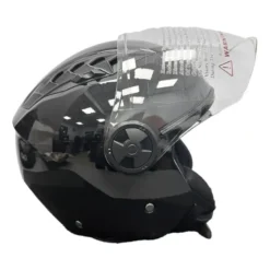 Casco Jet Dieffe DF62 Shiny Black
