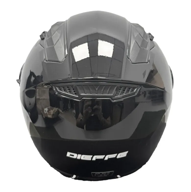 Casco Jet Dieffe DF62 Shiny Black
