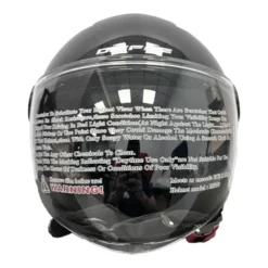 Casco Jet Dieffe DF62 Shiny Black