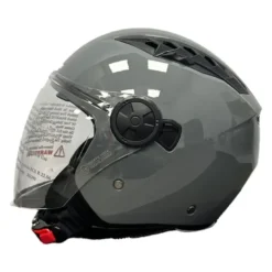 Casco Jet Dieffe DF62 Shiny Light Grey