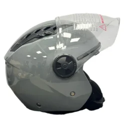 Casco Jet Dieffe DF62 Shiny Light Grey