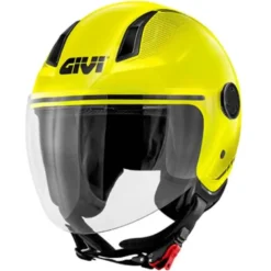 Casco Jet Givi 11.7 Solid Giallo Lucido
