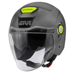 Casco Jet Givi 12.5 Solid Grigio Lucido