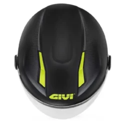 Casco Jet Givi 11.7 Solid Nero Giallo