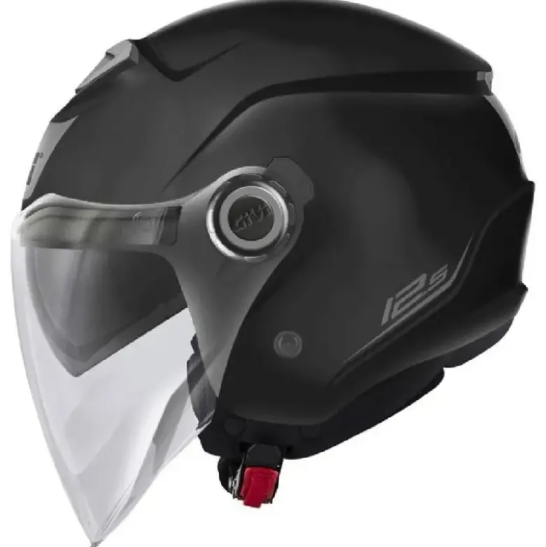 Casco Jet Givi 12.5 Solid Nero Opaco