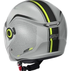 Casco Jet Givi 12.5 Touch Grigio Giallo