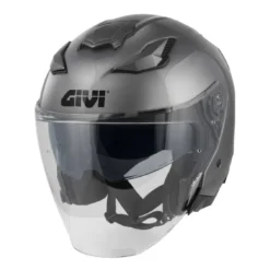 Casco Jet Givi X.31 Solid Fiber Grigio Opaco