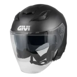 Casco Jet Givi X.31 Solid Fiber Nero Opaco