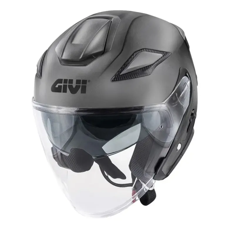 Casco Jet Givi X.29 Solid Titanio Opaco